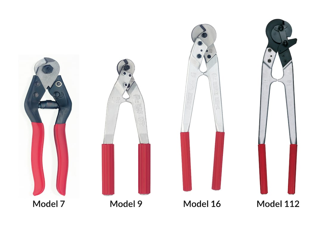 Kabelknipper model 7, 9, 16, 112